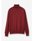 【カシミヤシルク】タートルネックニット