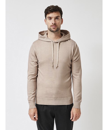 【27ゲージ】ウールニットパーカ