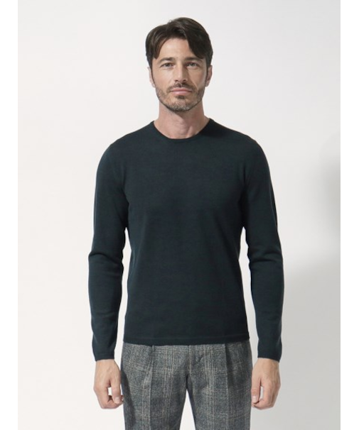 【27ゲージ】ウール クルーネックニット