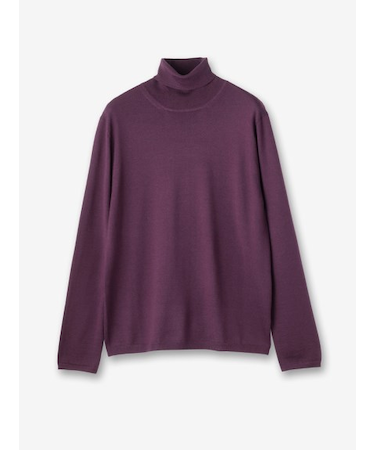 【27ゲージ】ウール タートルネックニット