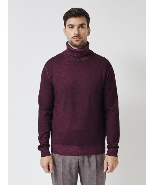 【27×9ゲージ】ウール タートルネックニット