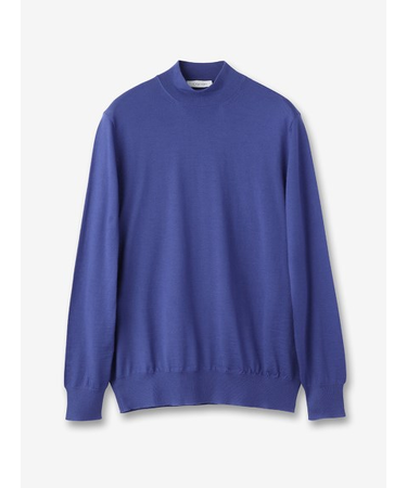 カシミヤ モックネックニット