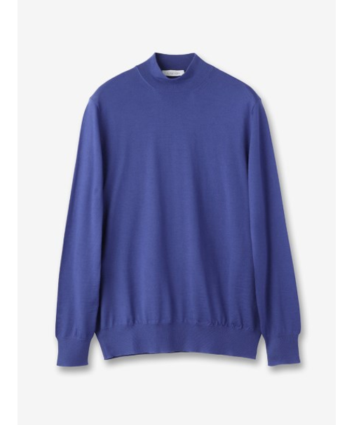 カシミヤ モックネックニット