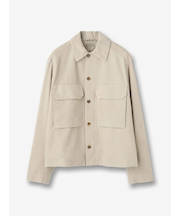 ラムスエード シャツブルゾン