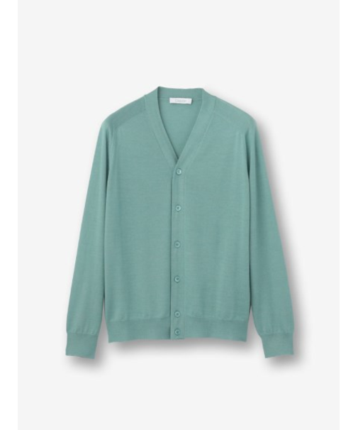 【カシミヤシルク】Vネックカーディガン