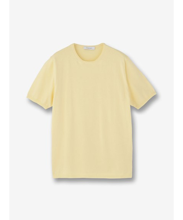 【27ゲージ】コットン クルーネックニット 半袖