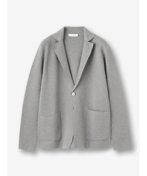 【ミラノリブ】ニットジャケット