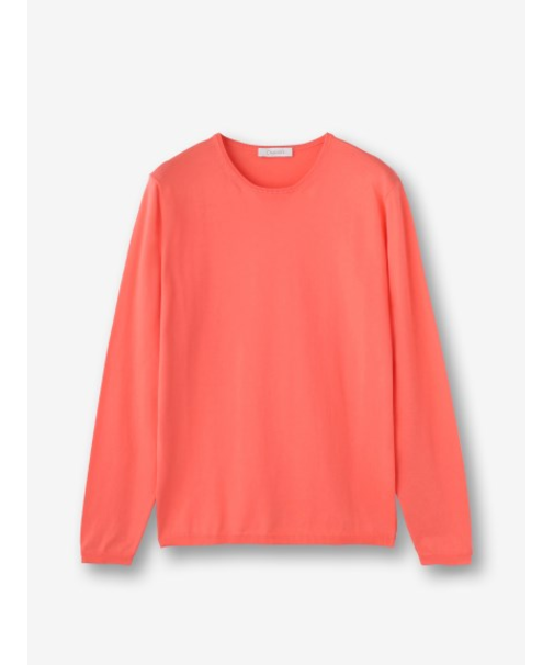 【27ゲージ】コットン クルーネックニット