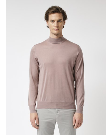 カシミヤモックネック