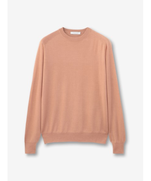 【カシミヤシルク】クルーネックニット