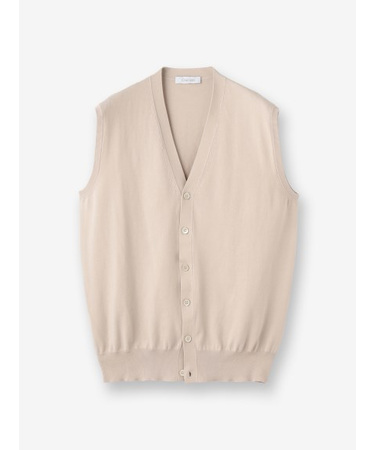 【27ゲージ】コットンVネックベスト