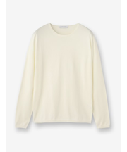 【27ゲージ】コットン クルーネックニット