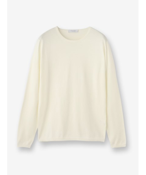 【27ゲージ】コットン クルーネックニット