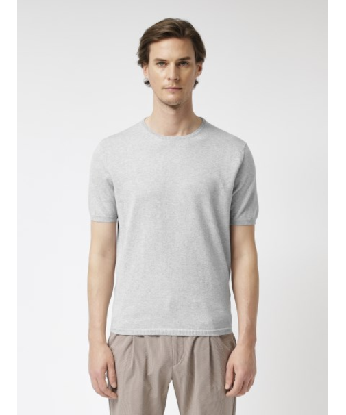 【27ゲージ】コットン クルーネックニット