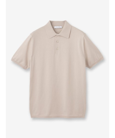 【27ゲージ】コットン ニットポロ