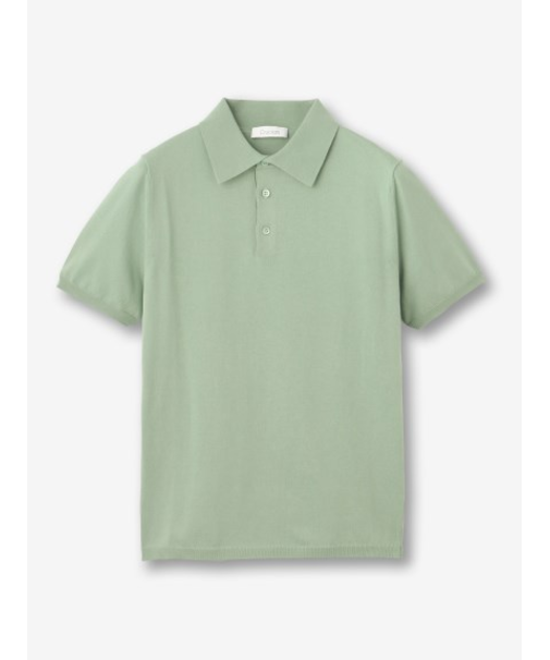 【27ゲージ】コットン ニットポロ