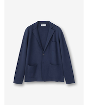 カシミヤ混　ニットジャケット