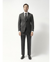 【大島監修｜DORMEUIL ROYAL11】ウール ヘリンボーンスーツ