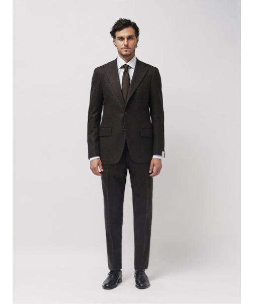 段返り3つボタンスーツ