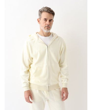 パイルスウェット ジップアップフーディー