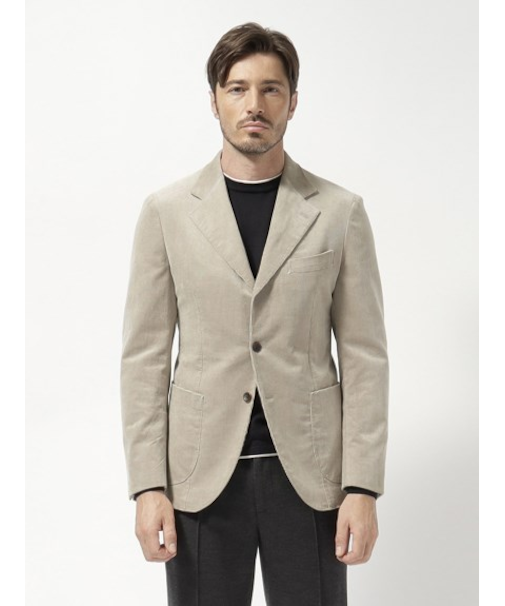 ストレッチコーデュロイ 段返り3つボタンジャケット