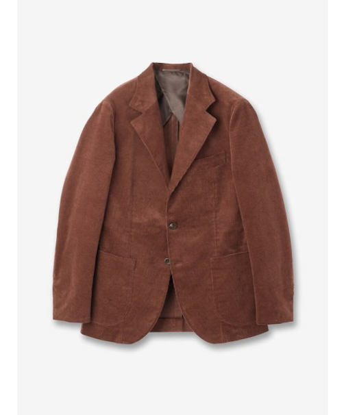 ストレッチコーデュロイ 段返り3つボタンジャケット