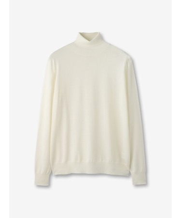 タートルネックニット