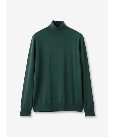 タートルネックニット