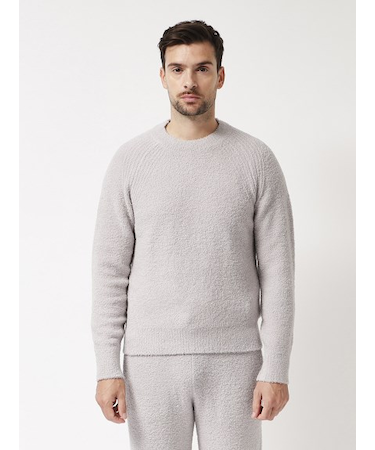 テディ クルーネックニット