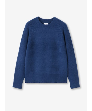 テディ クルーネックニット