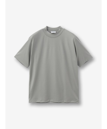 ウォッシャブルウール モックネックカットソー