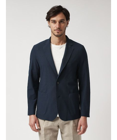 鹿の子ジャージージャケット