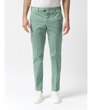 【MASTER FF】シルク混チノパンツ