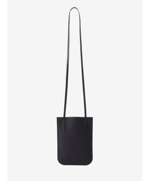 レザーレクタングルショルダーバッグ