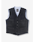 ベルベット Vネックベスト