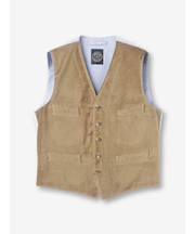 ベルベット Vネックベスト