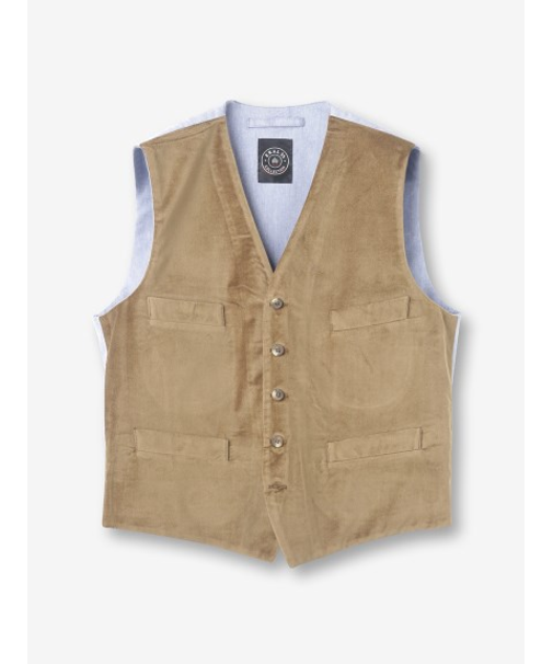 ベルベット Vネックベスト