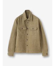 ウールリネン CPOジャケット