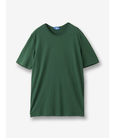 コットンクルーネックカットソー 半袖