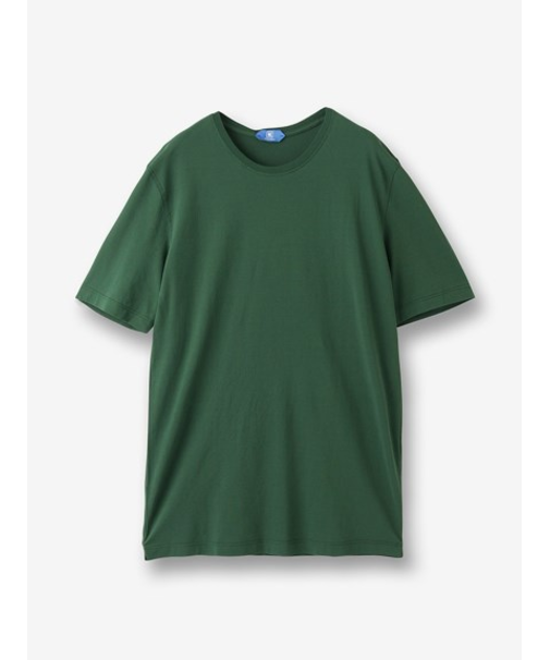 コットンクルーネックカットソー 半袖