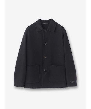 ウールカシミヤ ダブルフェイスカバーオール