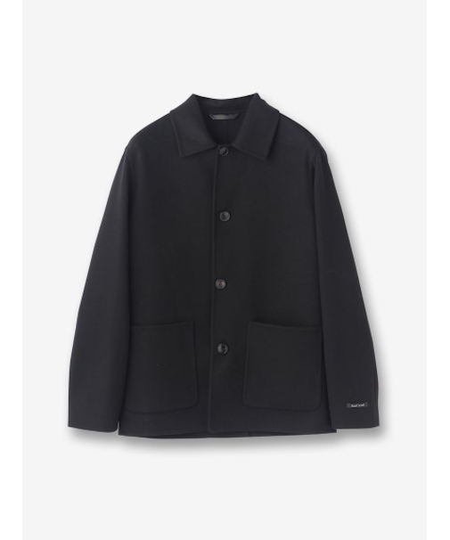 ウールカシミヤ ダブルフェイスカバーオール