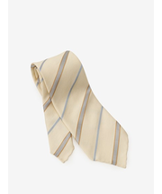 リネンシルク レジメンタルタイ