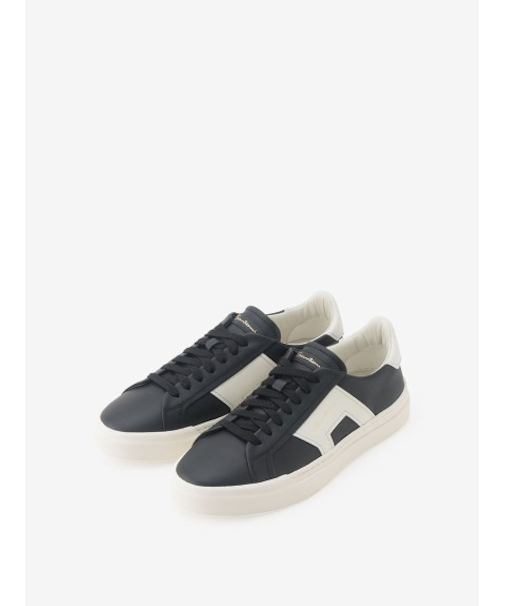 【DBS】レザー ダブルバックルスニーカー