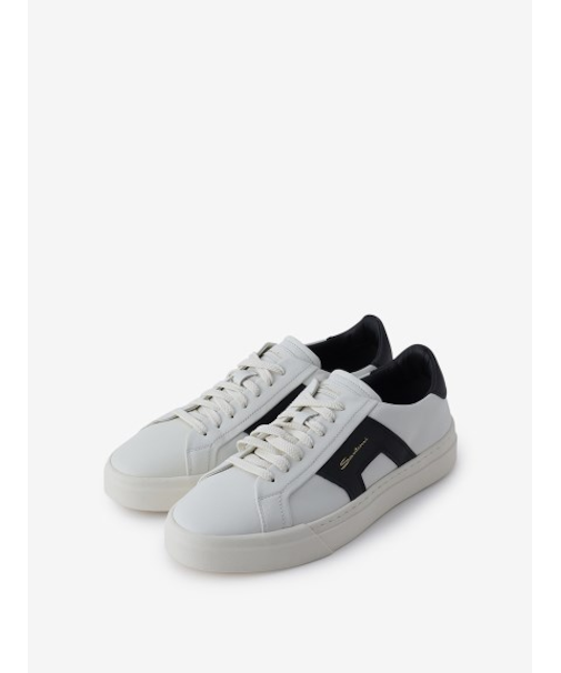 【DBS】レザー ダブルバックルスニーカー