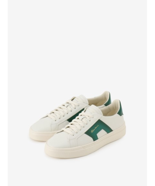 【DBS】レザー ダブルバックルスニーカー