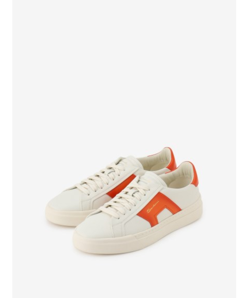 【DBS】レザー ダブルバックルスニーカー