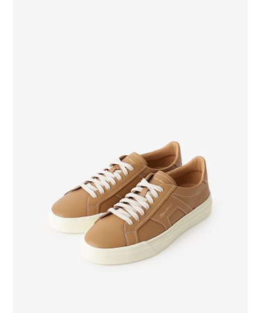 【DBS】レザー ダブルバックルスニーカー