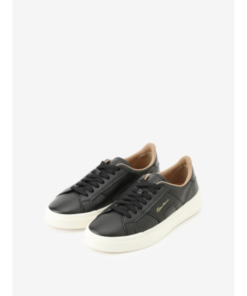 【DBS】レザー ダブルバックルスニーカー