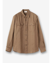 リネンシャツジャケット